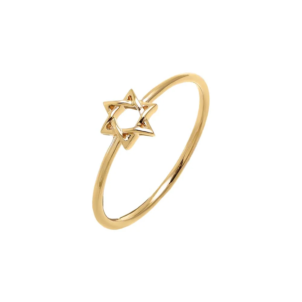Star of David Ring 14K