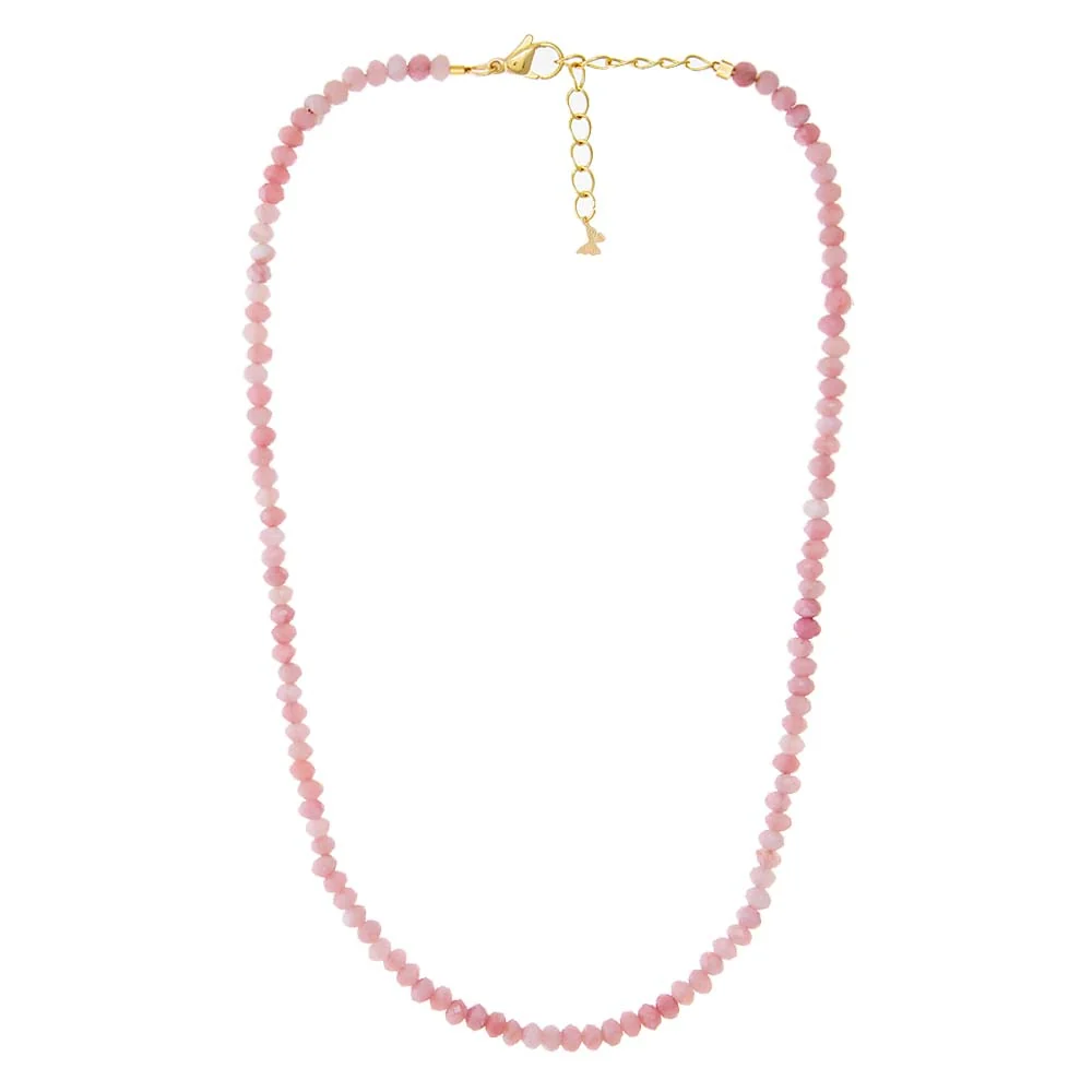 Colored Bead Choker Necklace