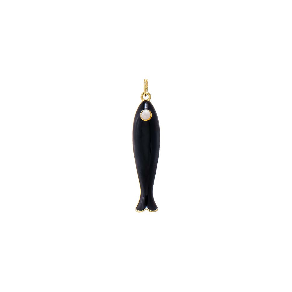 Enamel Colored Fish Charm
