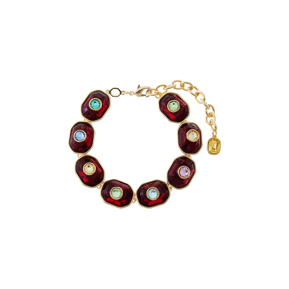 Ruby Charm Bracelet