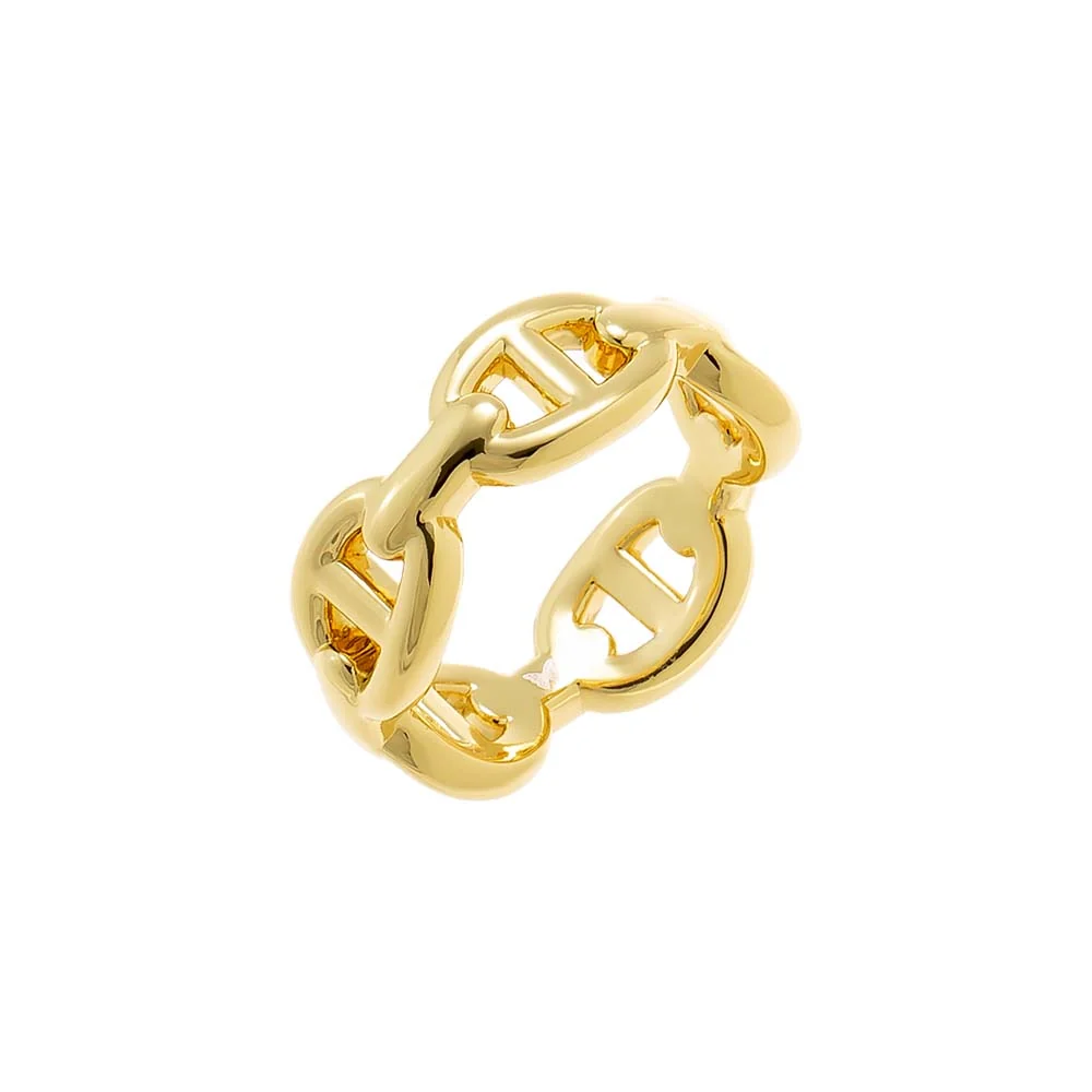 Bold Mariner Chain Link Ring