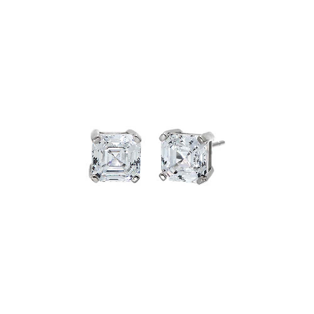 Moissanite Ascher Stud Earring